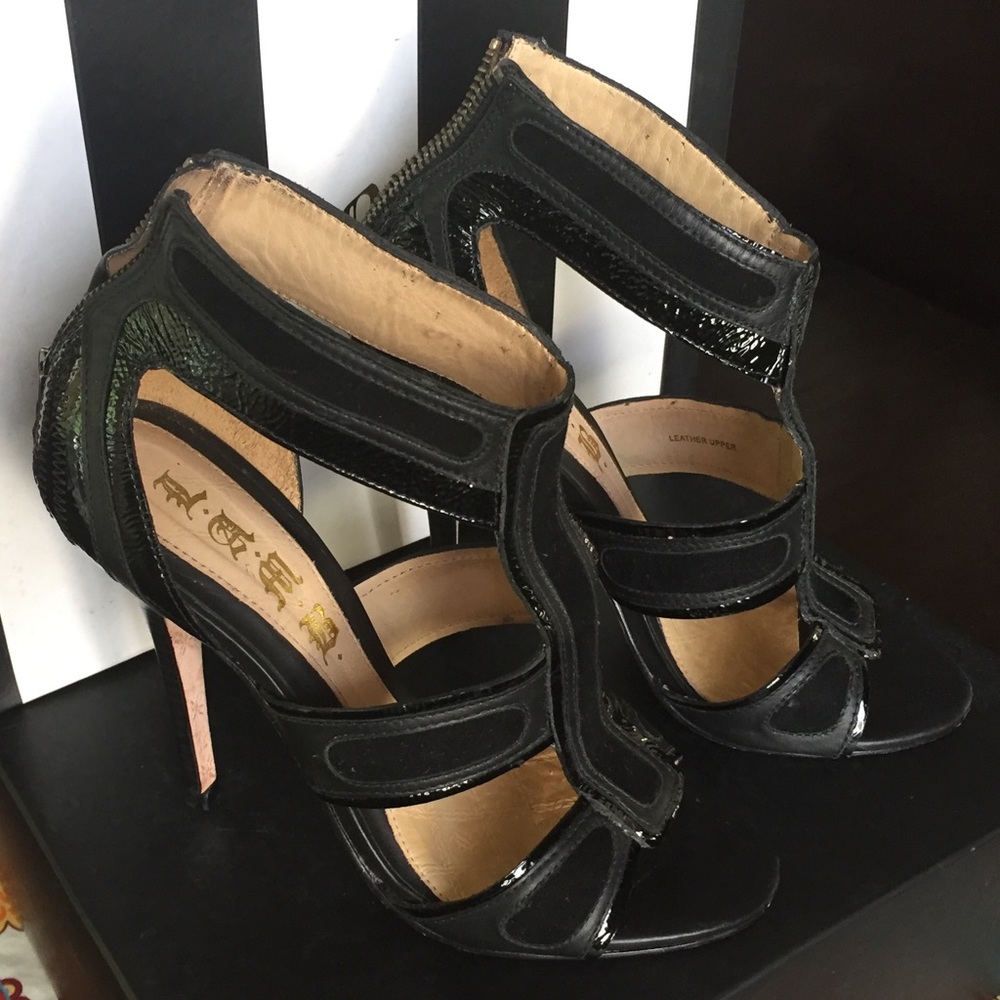 L.A.M.B. Caged Sandal